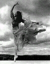 Photograph of Carlotta on the dance platform